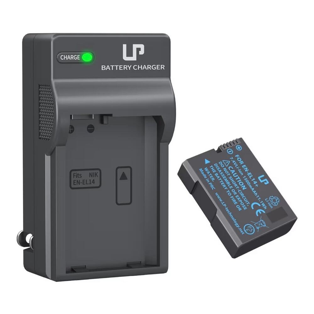 EN-EL14 EN EL14a Battery Charger Pack, LP Charger for Cameras & More